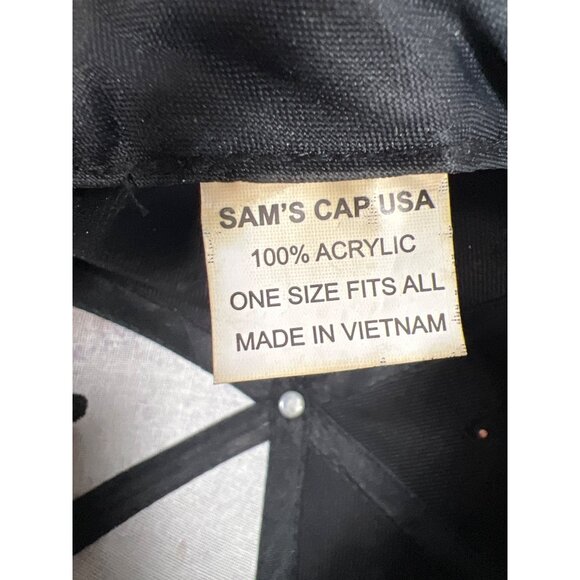 Vintage BMW Logo Black Baseball Strapback Hat X3 - Picture 4 of 4